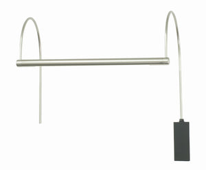 House Of Troy Ultra Slim-line Led Picture Lights: Dimmable, Elegant Design For Perfect Art Illumination At Home Satin Nickel Metal Usledz15-52