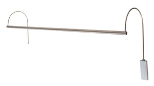 House Of Troy Ultra Slim-line 41" Led Picture Lights - Dimmable, Energy-efficient, Stylish Lighting For Art Display Satin Nickel Metal Usledz41-52