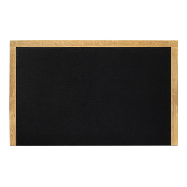 Moe's Home Nina Bed - Modern Elegance With Brutalist Design, Cozy Upholstered Headboard & Durable Frame Green Upholstery,
100% Polyester,Oak Veneer Over Mdf Frame Ut-1003-16-0