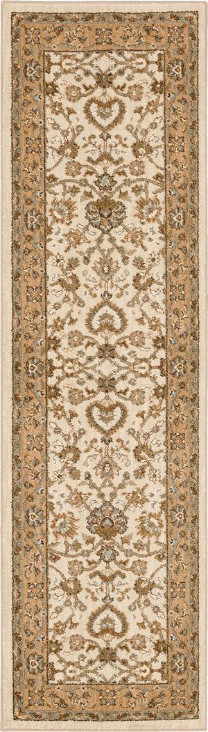 Ulster Cream 2' 4" x 7' 10" Area Rug Karastan Rugs