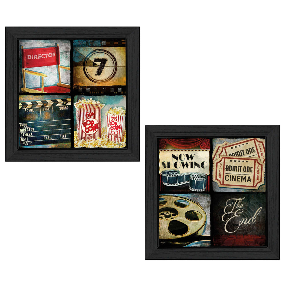 English Elm Trendy Decor 4u Mollie B Cinematic Farmhouse Framed Print Ready to Hang Wall Art B06787791