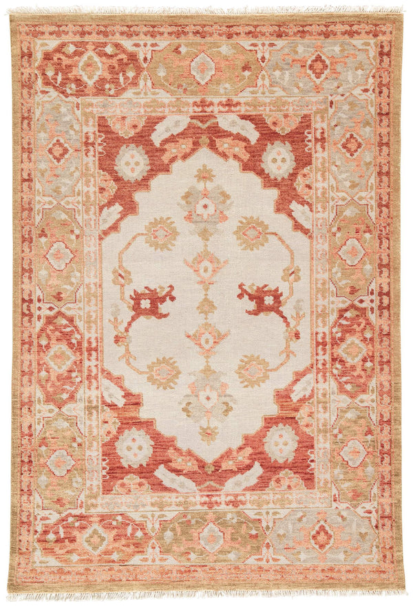 Jaipur Living Artemis Azra Hand-knotted Wool Rug Floral Medallion Traditional Living Room Accent 10'X14' RUG135125