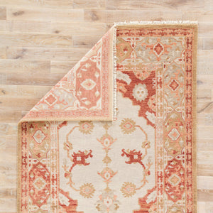 Jaipur Living Artemis Azra Hand-knotted Wool Rug Floral Medallion Traditional Living Room Accent 10'X14' RUG135125