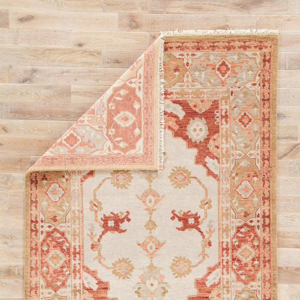 Jaipur Living Artemis Azra Hand-knotted Wool Rug Floral Medallion Traditional Living Room Accent 10'X14' RUG135125