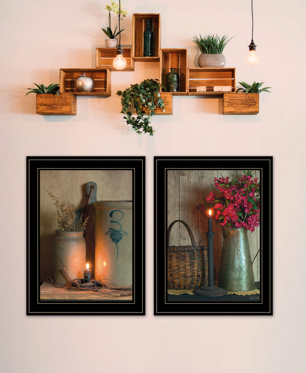 English Elm Trendy Decor 4u Billy Jacobs Pastoral Farmhouse Framed Print Ready to Hang Wall Art B06788273