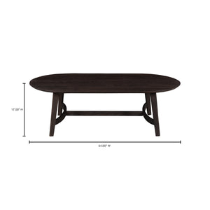 Moe's Home Trie Coffee Table - Exquisite Solid Oak Design With Unique Wood Grains For Timeless Elegance And Style Brown Solid Oak Ve-1119-20-0