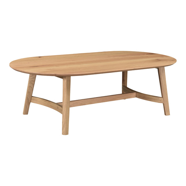 Moe's Home Trie Coffee Table - Exquisite Solid Oak Design With Unique Wood Grains For Timeless Elegance And Style Natural Solid Oak Ve-1119-24-0