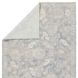 Jaipur Living Jaipur Alara Powerloomed Oushak Runner 3X9 – Plush 0.5" Pile, Gold & Yellow Tones, Durable Polyester Blue RUG165945
