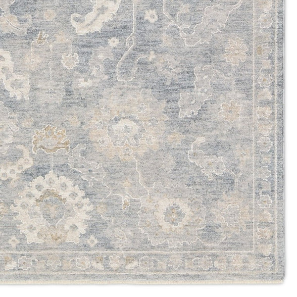 Jaipur Living Jaipur Alara Powerloomed Oushak Runner 3X9 – Plush 0.5" Pile, Gold & Yellow Tones, Durable Polyester Blue RUG165945