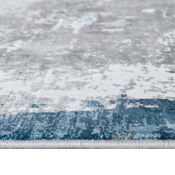 Amer Rugs Venice Abstract Design Power-loom Area Rug - Premium Turkish Craftsmanship For Elegant Spaces Gray Viscose, Acrylic Ven10203