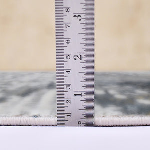 Amer Rugs Venice Abstract Design Power-loom Area Rug - Premium Turkish Craftsmanship For Elegant Spaces Ivory,Gold Viscose, Acrylic Ven20203