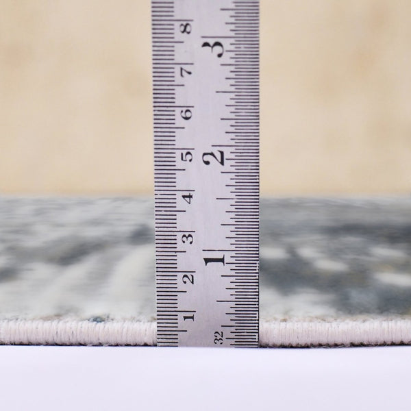 Amer Rugs Venice Abstract Design Power-loom Area Rug - Premium Turkish Craftsmanship For Elegant Spaces Ivory,Gold Viscose, Acrylic Ven20203