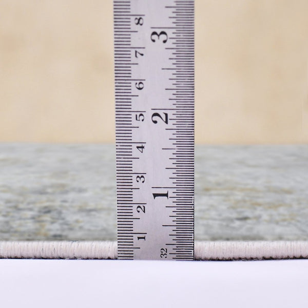 Amer Rugs Venice Contemporary Bordered Power-loom Area Rug - Premium Hand-carved Silk & Acrylic Elegance Gray,Gold Viscose, Acrylic Ven40203