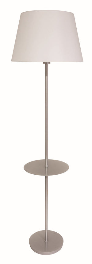 House Of Troy Vernon 3-bulb Floor Lamps With Durable Powdercoat Finish For Stylish Home Lighting Solutions Platinum Gray Metal Ver502-pg