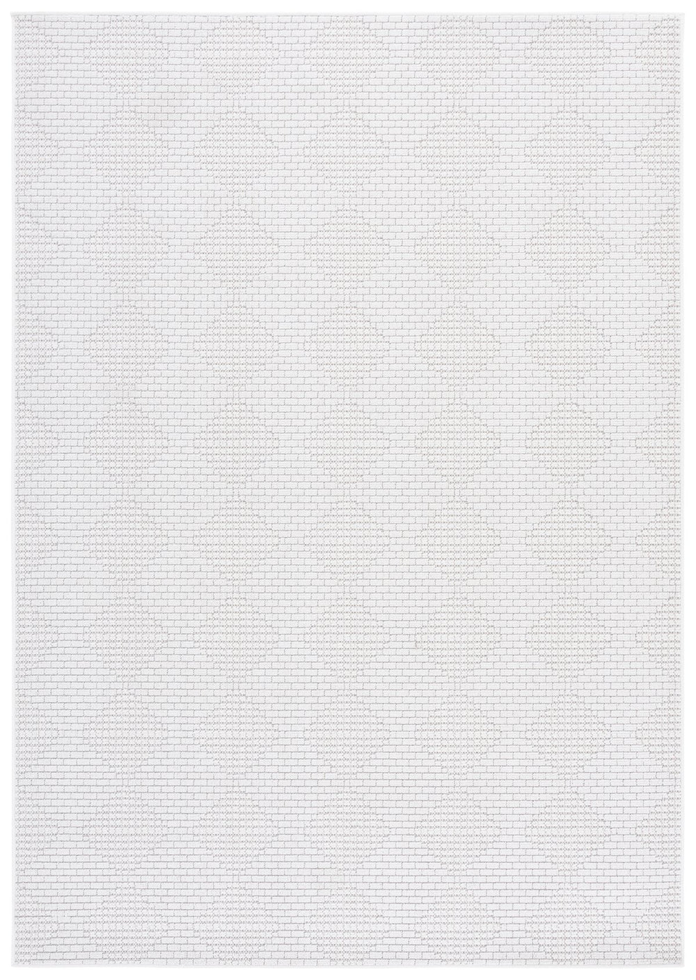 Safavieh Veranda Modern Ivory & White Area Rug - Soft, Versatile 5'3"X7'6" Rectangle For Stylish Spaces Ivory ,White Polyester Ver590a-5