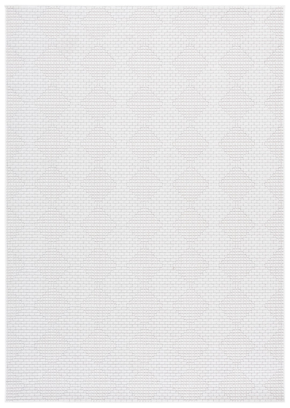 Safavieh Veranda Elegant Hallway Rug - Modern Design For Narrow Spaces, Power Loomed, Stylish & Versatile Decor Ivory ,White Polyester Ver590a-29