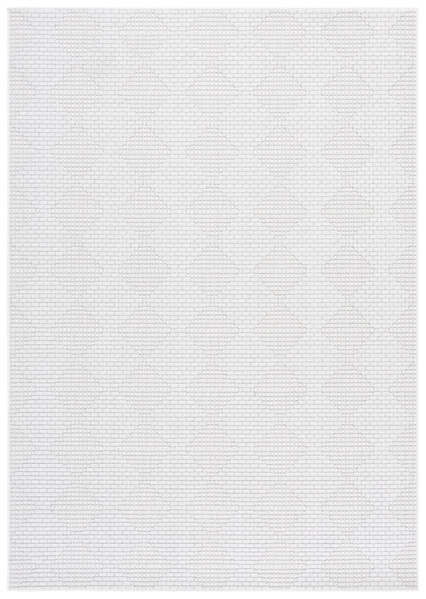 Safavieh Veranda Elegant Hallway Rug - Modern Design For Narrow Spaces, Power Loomed, Stylish & Versatile Decor Ivory ,White Polyester Ver590a-29