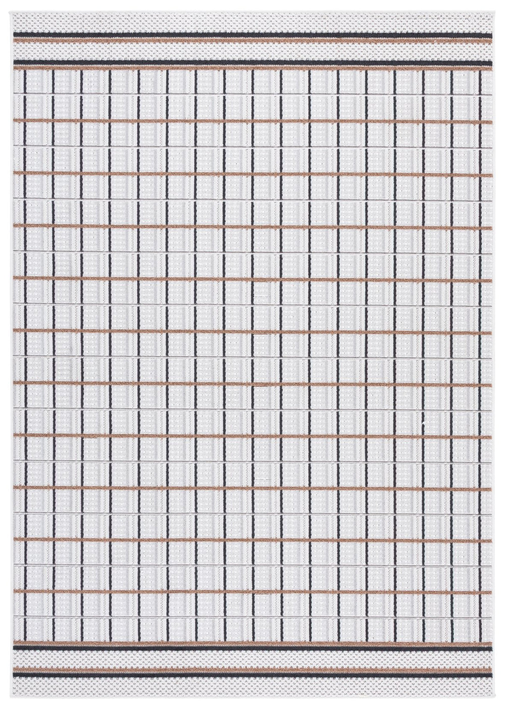 Safavieh Veranda Modern Area Rug - Elegant Soft Hues For Living Room Or Bedroom - Durable & Timeless Design Ivory ,Beige Polyester Ver592a-5