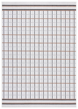 Safavieh Veranda Modern Area Rug - Elegant Soft Hues For Living Room Or Bedroom - Durable & Timeless Design Ivory ,Beige Polyester Ver592a-5