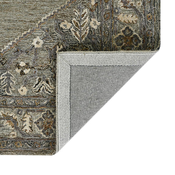 Amer Rugs Vestige Farmhouse Hand-tufted Oriental Area Rug In Luxurious New Zealand Wool For Elegant Spaces Camel Wool, Viscose Ves110203