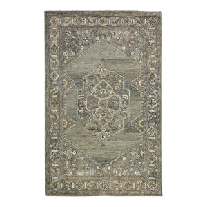 Amer Rugs Vestige Farmhouse Hand-tufted Oriental Area Rug In Luxurious New Zealand Wool For Elegant Spaces Camel Wool, Viscose Ves110203