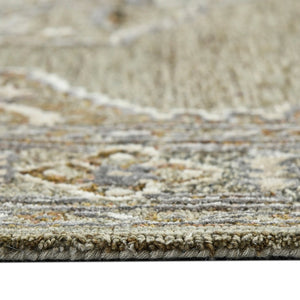 Amer Rugs Vestige Farmhouse Hand-tufted Oriental Area Rug In Luxurious New Zealand Wool For Elegant Spaces Camel Wool, Viscose Ves110203