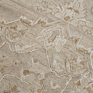 Amer Rugs Vestige Farmhouse Hand-tufted Oriental Area Rug In Luxurious New Zealand Wool For Elegant Spaces Camel Wool, Viscose Ves350576