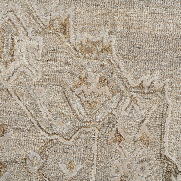 Amer Rugs Vestige Farmhouse Hand-tufted Oriental Area Rug In Luxurious New Zealand Wool For Elegant Spaces Camel Wool, Viscose Ves350576