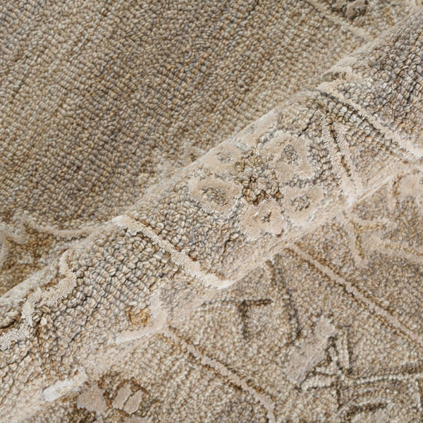 Amer Rugs Vestige Farmhouse Hand-tufted Oriental Area Rug In Luxurious New Zealand Wool For Elegant Spaces Camel Wool, Viscose Ves350576