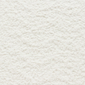 Diamond Sofa Vesper 3pc Curved Modular Armless Sofa In Chic White Faux Shearling With Sleek Black Wood Legs White Fabric Vesper3pcaswh