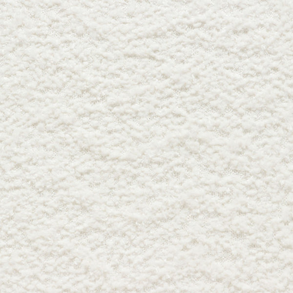 Diamond Sofa Vesper 3pc Curved Modular Armless Sofa In Chic White Faux Shearling With Sleek Black Wood Legs White Fabric Vesper3pcaswh