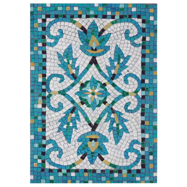 Trans Ocean Liora Manne Visions Iv Palazzo Indoor/Outdoor Rug - Durable, Stylish 2' X 3' Accent For Any Space Blue Polyester Vgh23430903