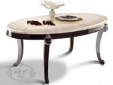 VIG Furniture A&X Bellagio Luxurious Transitional Marble Dining Table VGUNRC831-202