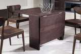 VIG Furniture Modrest Union Modern Brown Oak Folding Dining Table VGWCE551T-OAK