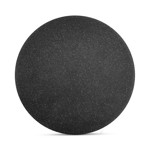 Moe's Home Mono Dining Table With Unique Terrazzo Top And Sculpted Concrete Base - Perfect For Any Space Black Black Terrazzo Top,Concrete Leg Vh-1017-02-0