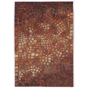 Trans Ocean Liora Manne Visions V Indoor/Outdoor Area Rug - Handcrafted Artistry With Durable Polyester Elegance Red Polyester Vhi23325724