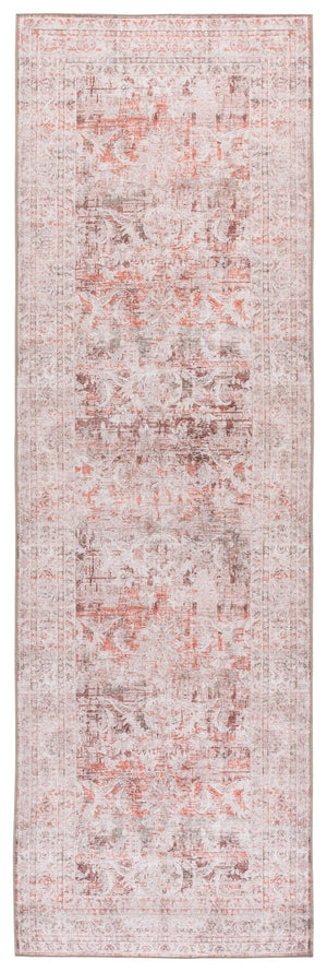 Safavieh Vintage Heriz Elegant Area Rug - Timeless Turkish Design For Stylish And Sustainable Living Spaces Brown ,Orange 65% Polyester,35% Recycle Poly Cotton Fibers Vhz606t-28