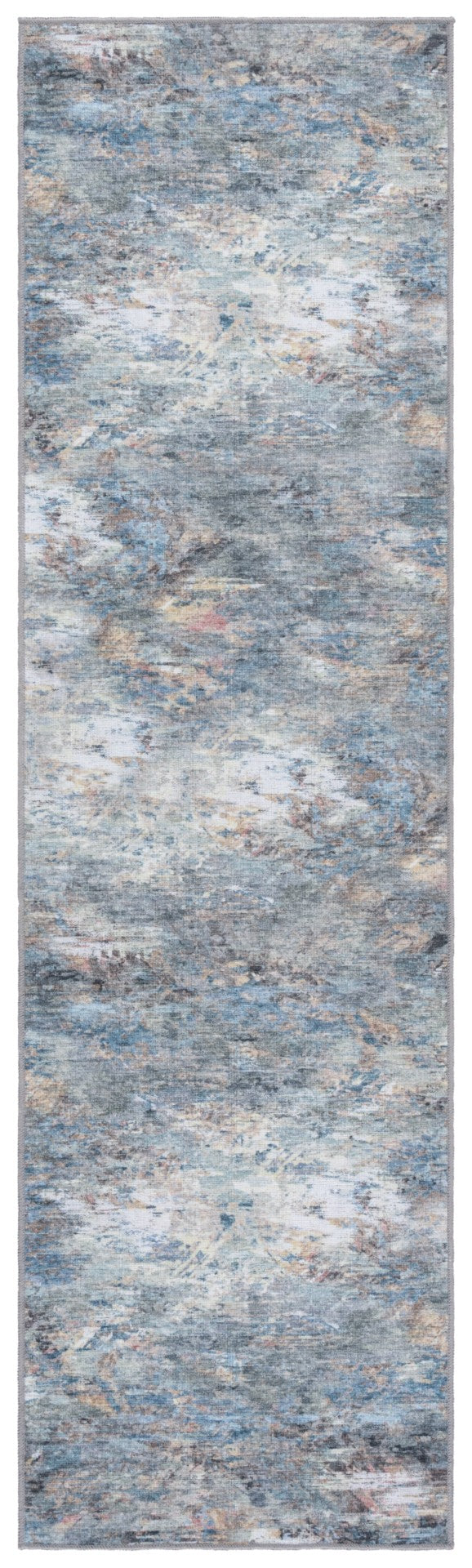 Safavieh Vintage Area Rug - Turkish Crafted Elegance In Durable Design, Washable & Slip Resistant For Any Room Green ,Blue Polyester Vhz810y-5