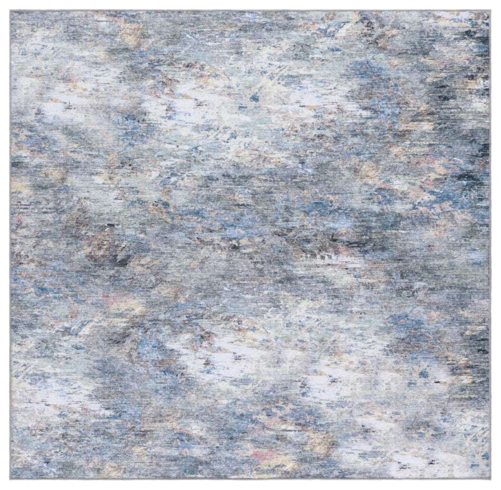 Safavieh Vintage Area Rug - Turkish Crafted Elegance In Durable Design, Washable & Slip Resistant For Any Room Green ,Blue Polyester Vhz810y-5