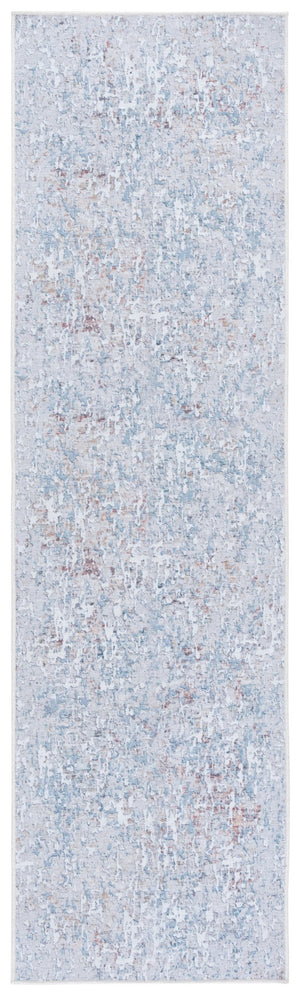Safavieh Vintage Power Loomed Area Rug - Elegant Turkish Design, Soft & Durable For Hallways With Safety Features Grey ,Blue Polyester Vhz812f-28
