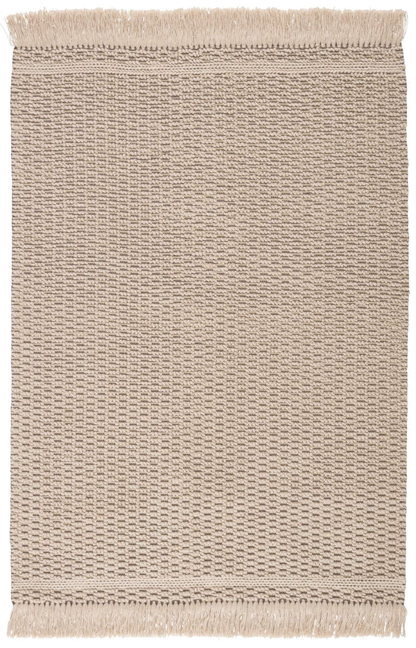 Jaipur Living Jaipur Living Villa Handwoven Boucle Indoor Outdoor Rug Bohemian Fringe Accent Beige 6'X9' RUG150500