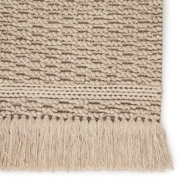 Jaipur Living Jaipur Living Villa Handwoven Boucle Indoor Outdoor Rug Bohemian Fringe Accent Beige 6'X9' RUG150500