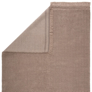Jaipur Living Jaipur Living Villa Handwoven Boucle Indoor Outdoor Rug Bohemian Fringe Accent Dark Taupe 2'X3' RUG146043