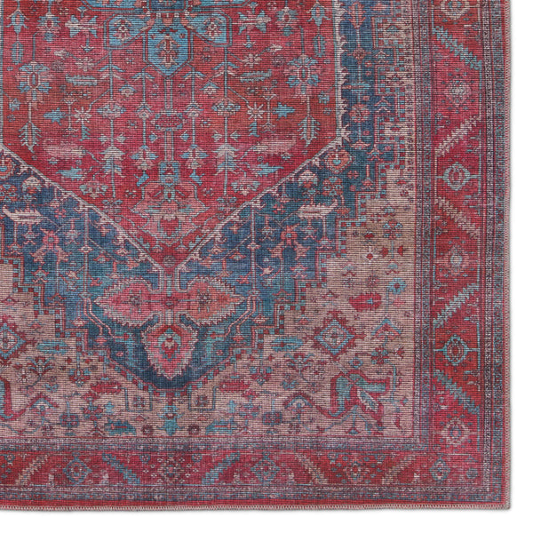 Jaipur Living Vibe by Jaipur Living Fairbanks Flatweave Medallion Runner Rug Vintage Bazaar Hallway 3'11" x 6' RUG155378