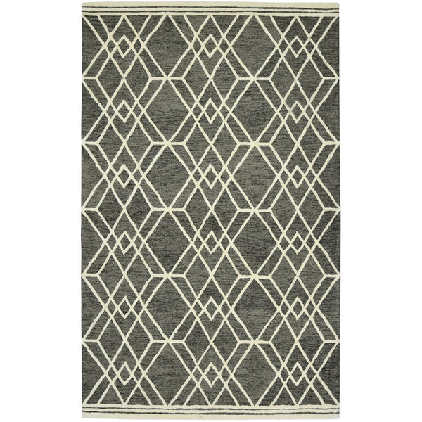 Amer Rugs Vista Transitional Geometric Hand-hooked Area Rug – Elegant, Soft, And Versatile Floor Accent Khaki Wool Vis20203