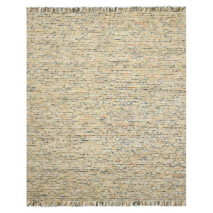 AMER Rugs Vivid Hand-woven Wool Cotton Striped Area Rug Warm Tones for Living Rooms VIV30576