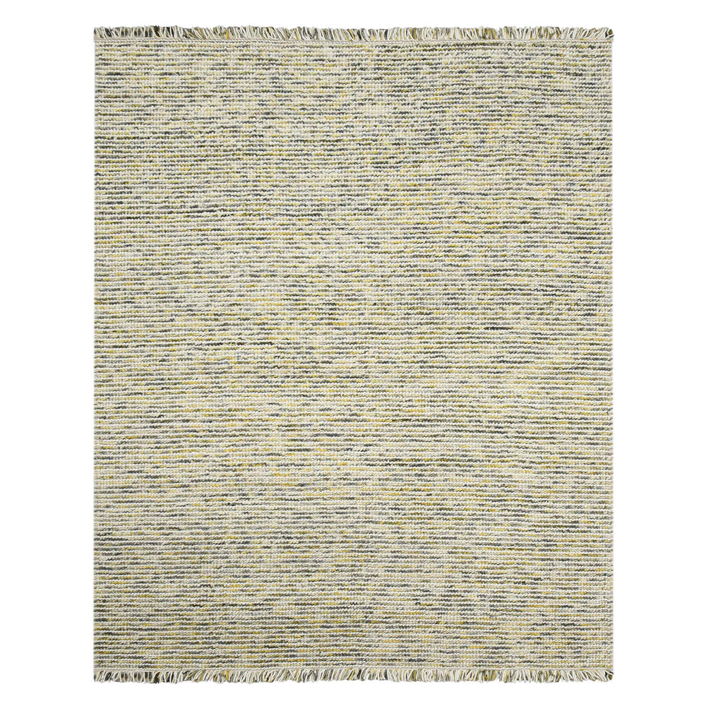 AMER Rugs Vivid Hand-woven Wool Cotton Striped Rug with Cableknit Texture for Farmhouse Modern Interiors 5' X 7'6" VIV40576