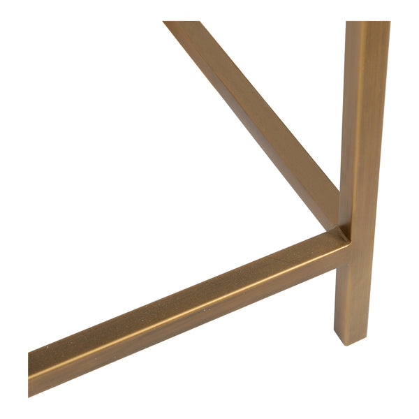 Moe's Home Mako Bar Cabinet: Elegant Solid Oak Design With Brass Accents For A Stylish Home Entertaining Space Grey Shagreen Patterned Polyurethane,Brass Legs Vl-1047-15