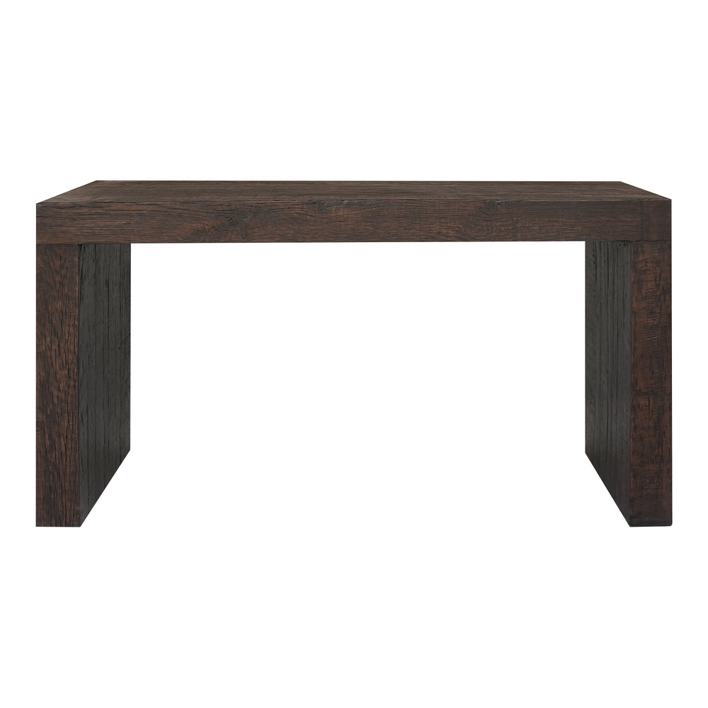 Moe's Home Evander Console Table - Hand-painted Reclaimed Oak With Distinctive Natural Character & Warmth Brown Solid Reclaimed Oak,Plywood Support Vl-1069-03