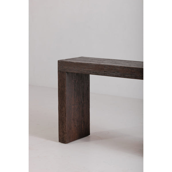 Moe's Home Evander Console Table - Hand-painted Reclaimed Oak With Distinctive Natural Character & Warmth Brown Solid Reclaimed Oak,Plywood Support Vl-1069-03